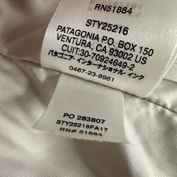 Patagonia Los Gatos Vest Women's Small Tan Deep Pile Fleece Polyester Full Zip - Picture 9 of 11
